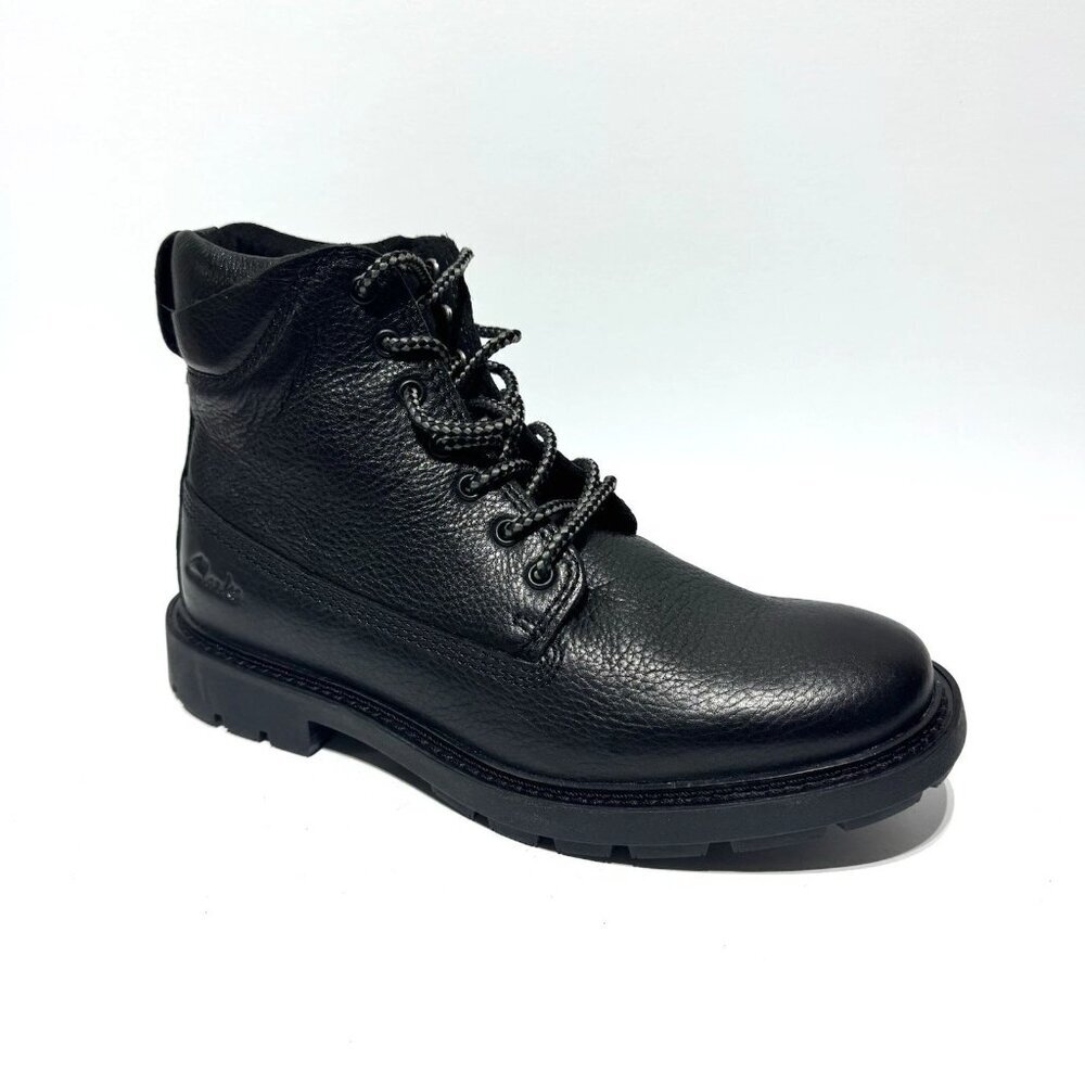 Clarks Mens Craftdale 2 Mid Boots Black Size 8 M